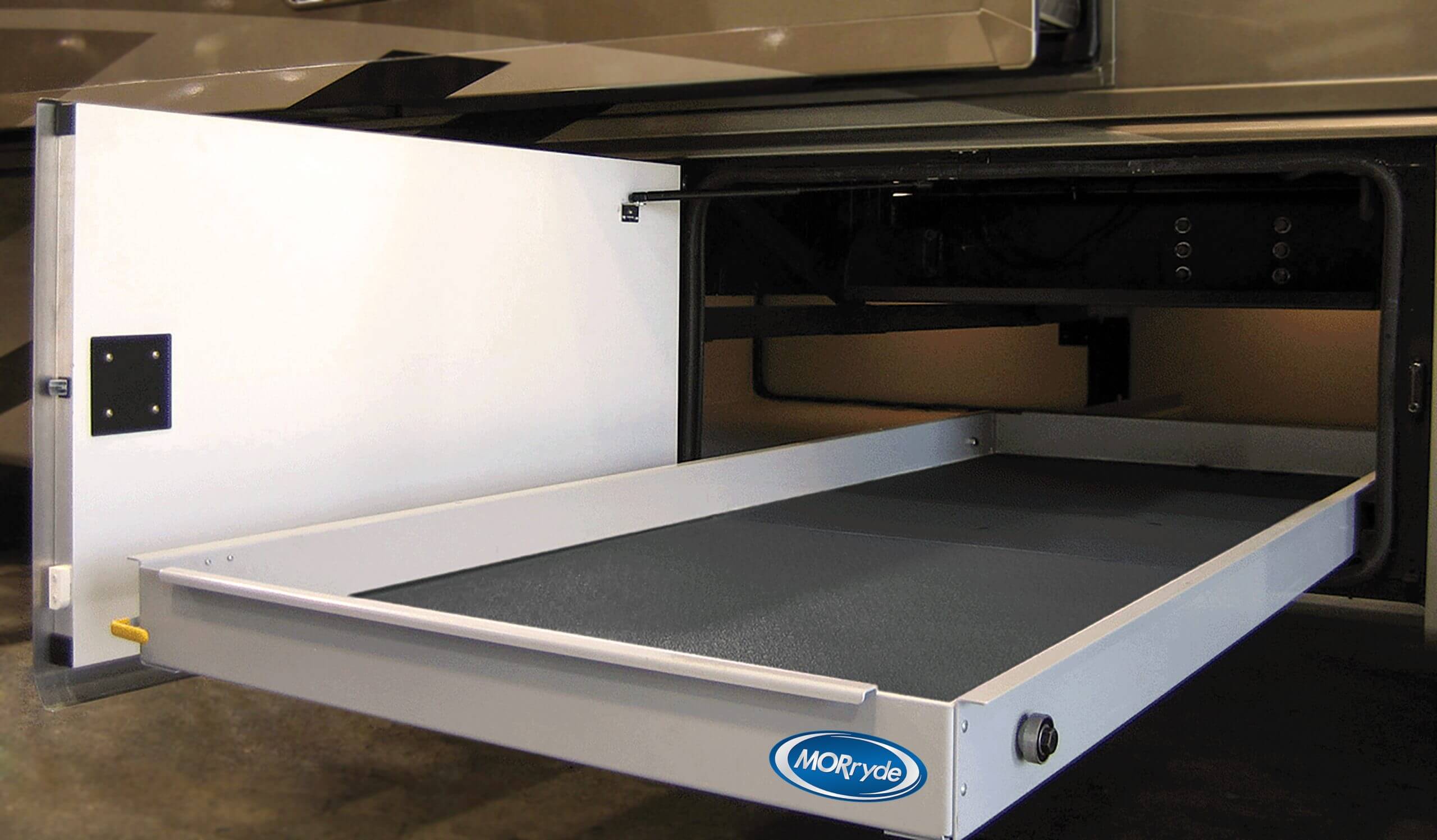 travel trailer storage drawer